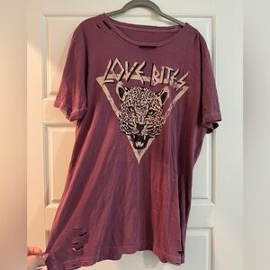 Love Bites Shredded Tee